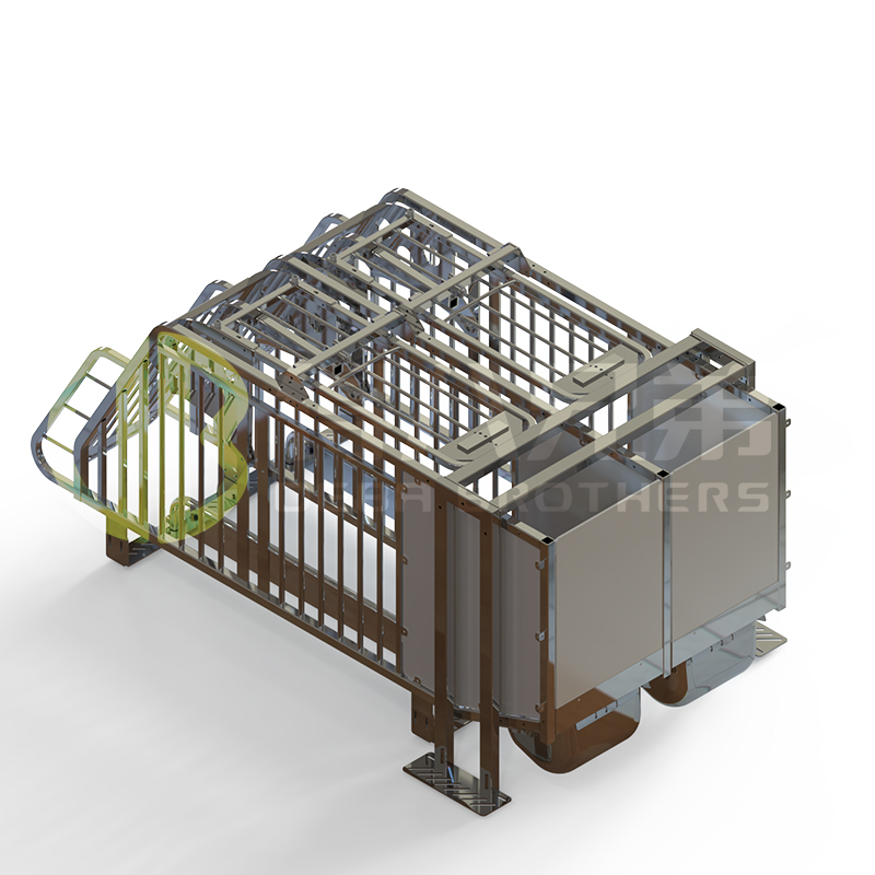 The Free-Access Gestation Stall by Debabrother Promoting Sow Welfare Through Intelligent Design